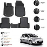 OtoLine Renault Clio 3 2005-2012 3D Havuzlu Paspas