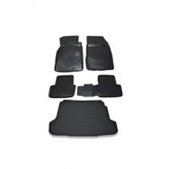 OtoLine Renault Fluence 2009-2021 Arasi Uyumlu 4D Havuzlu Oto Paspas Ve Bagaj Set