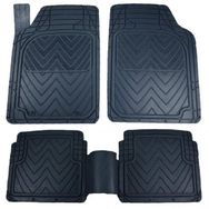OtoLine Renault Kangoo 2 2007-2020 Plus Siyah Oto Paspas Seti