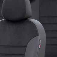 Otom Audi Q3 2012-2018 London Design Siyah Özel Üretim Oto Koltuk Kılıfı