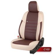 Otom C103 Fiat Fiorino 2008 Sonrası California Deri Oto Koltuk Kılıfı