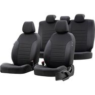 Otom Citroen C5 2001-2008 Özel Üretim Paris Design Füme - Siyah Oto Koltuk Kılıfı