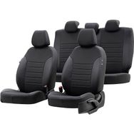Otom Fiat Albea 2002-2012 Özel Üretim Paris Design Füme - Siyah Oto Koltuk Kılıfı