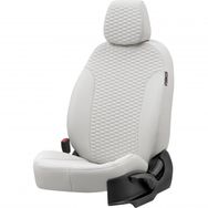 Otom Fiat Albea 2002-2012 Özel Üretim Tokyo Design Deri Fildişi Oto Koltuk Kılıfı