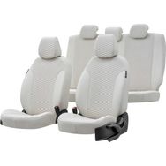Otom Fiat Marea 1996-2007 Özel Üretim Tokyo Design Tay Tüyü Fildişi Oto Koltuk Kılıfı