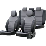 Otom Hyundai H-100 1994-2008 Özel Üretim Paris Design Gri - Siyah Oto Koltuk Kılıfı