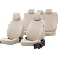 Otom Landrover Freelander 3 2007-2012 Özel Üretim Tokyo Design Deri Bej Oto Koltuk Kılıfı