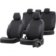 Otom Seat Ibiza 2003-2008 Özel Üretim Paris Design Füme - Siyah Oto Koltuk Kılıfı