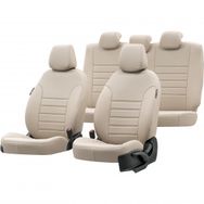 Otom Seat Leon 1999-2005 Özel Üretim İstanbul Design Bej Oto Koltuk Kılıfı