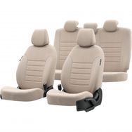 Otom Seat Leon 1999-2005 Özel Üretim Original Design Krem Rengi Oto Koltuk Kılıfı