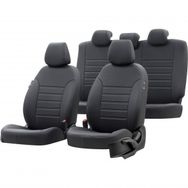 Otom Skoda Fabia 1999-2007 Özel Üretim New York Design Siyah Oto Koltuk Kılıfı