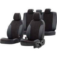 Otom Volvo V50 2004-2012 Özel Üretim Amsterdam Design Tay Tüyü Siyah Oto Koltuk Kılıfı