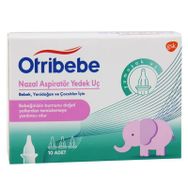 Otribebe Nazal 10'lu Aspiratör Yedek Ucu