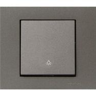 Ovivo Grano Antrasit Light Anahtarı + Çerçeve