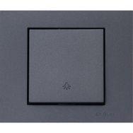 Ovivo Grano Füme Çerçeveli Light Anahtarı