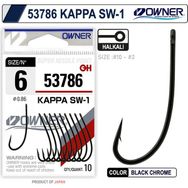 Owner 53786 2 Kappa SW-1 Black Chrome İğne