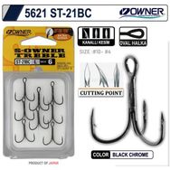Owner 5621 ST-21 Black Chrome Çarpma İğne