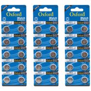 Oxford AG13 LR44 357 SR44 A76 1.5V 30 Adet 3 Kart Alkaline Düğme Pil
