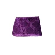 Özdilek 220x240 Çift Kişilik Mürdüm Trendy Art Deco Battaniye