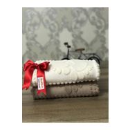 Özdilek Banyo Krem Bej 2'li Ayak Havlusu