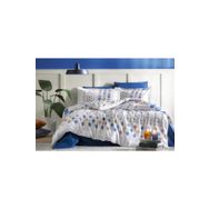 Özdilek Color Silices Mavi Çift Kişilik Ranforce Kapitone Nevresim Takımı