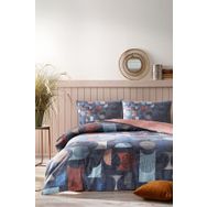 Özdilek Colored Shape Tek Kişilik Kışlık Flanel Nevresim Takımı