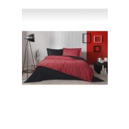 Özdilek Colormix Siyah Kırmızı Çift Kişilik Nevresim Takımı