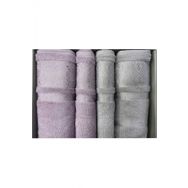 Özdilek Dory Best Set Lila Gri Banyo Havlusu