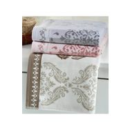 Özdilek Emily 3 Adet 50x90 cm Gri Pembe Kahve El Yüz Havlusu