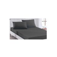 Özdilek Fitted Antrasit 100x200 Lastikli Tek Kişilik Çarşaf Seti