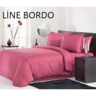 Özdilek Line Çizgili Saten-Krem 160x220 cm Tek Kişilik Nevresim Takımı