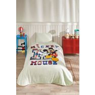 Özdilek Mickey Mouse College Disney Lisanslı Tek Kişilik 155x215 cm Çocuk Battaniyesi