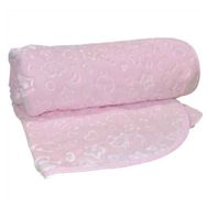 Özdilek Peluş Pembe Bebek Battaniyesi