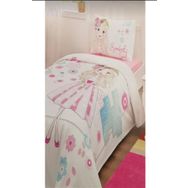 Özdilek Romantic Girl Ranforce Pembe Tek Kişilik Pike Takımı