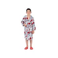 Özdilek Spiderman Wall Disney Lisanslı 9/10 Yaş Kapüşonlu Çocuk Bornozu