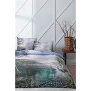 Özdilek Woud Soft Life Saten Çift Kişilik Nevresim Takımı