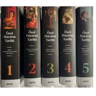 Özel Hayatın Tarihi Seti 5 Kitap Takım Ciltli Philippe Aries,Georges Duby