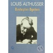 Özeleştiri Ögeleri - Louis Althusser