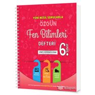 Özgün Yayınları 6. Sınıf Fen Bilimleri Konu Özetli Soru Bankası