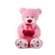 Özgüner Oyuncak 80 cm Bobo Peluş Ayıcık Kişiye Özel Yastık Hediyeli