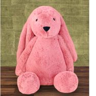 Özgüner Oyuncak Uyku Arkadaşım Pembe Tavşan 45 cm Peluş Oyuncak