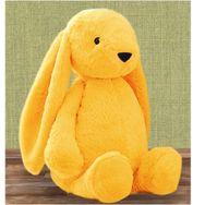 Özgüner Oyuncak Uyku Arkadaşım Sarı Tavşan 45 cm Peluş Oyuncak