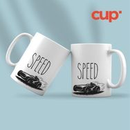 Özgüvenal Speed Beyaz Kupa Bardak