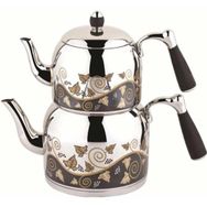 Özkent 386 Armine Mini Siyah Çaydanlık