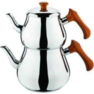 Özkent K-348-03 Marmaris Piramit Mini Boy Sade Çaydanlık