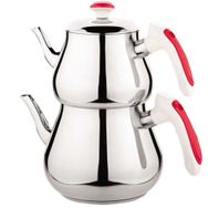 Özkent K-382 Kırmızı Kristal Orta Çaydanlık