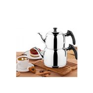 Özkent K-390 Vista Mini Boy Sade Siyah Çaydanlık