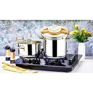 Özlife Dolce Gold 4 + 8 lt Düdüklü Tencere
