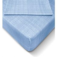 Özlü 160x200 cm Açık Mavi Fitted Lastikli Çift Kişilik Çarşaf Seti