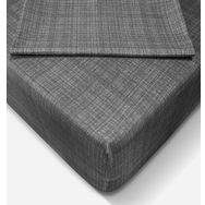 Özlü 160x200 cm Antrasit Fitted Lastikli Çift Kişilik Çarşaf Seti